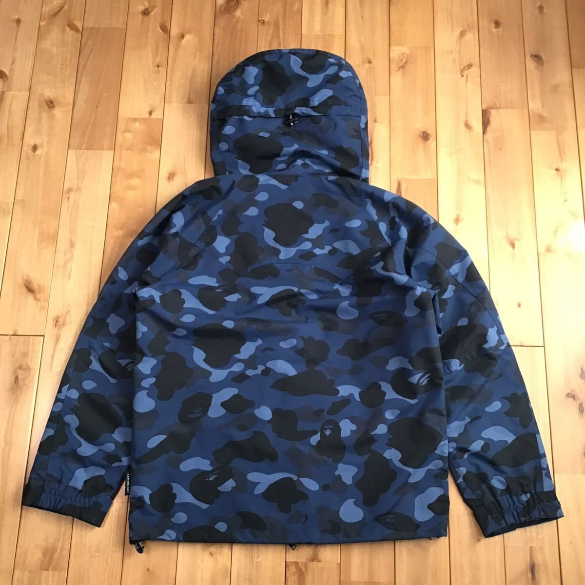 Blue camo スノボジャケット Mサイズ a bathing ape BAPE hoodie