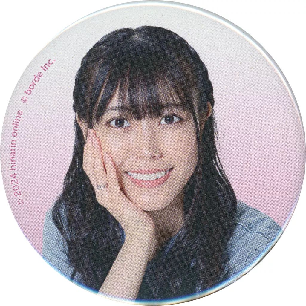 中古】バッジ・ピンズ 立石凛1(右手：頬) ランダム缶バッジ 「青木陽菜