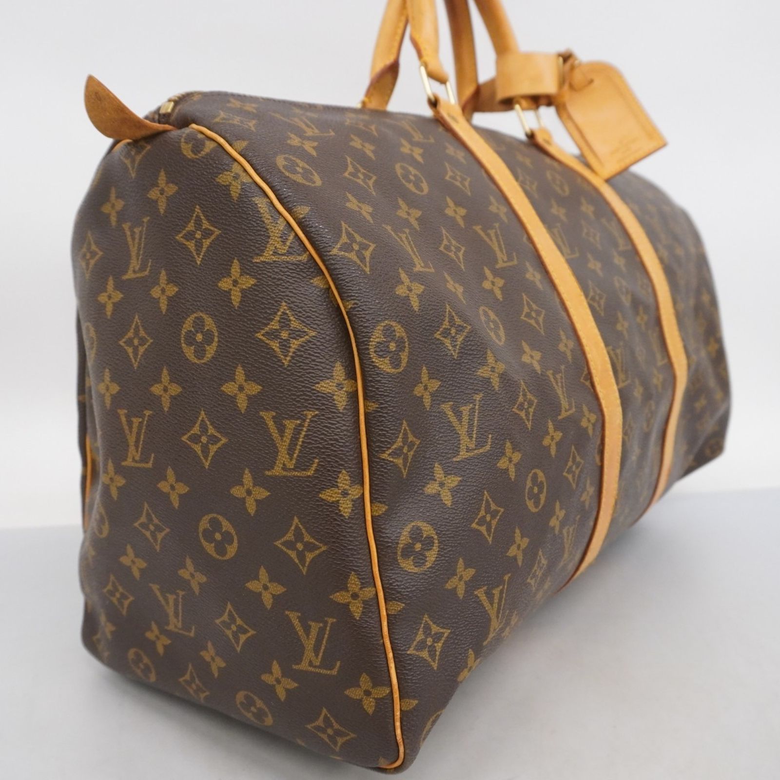 Louis Vuitton　ルイヴィトン　ボストンバッグ ブラウン 中古・古着通販】LOUIS VUITTON (ルイ ヴィトン) ボストンバッグ