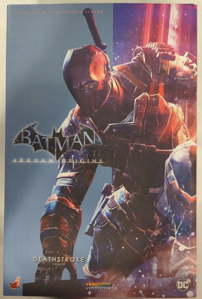 HOTTOYS VIDEOGAME MASTERPIECE BATMAN | ARKHAM ORIGINS DEATHSTROKE VGM30