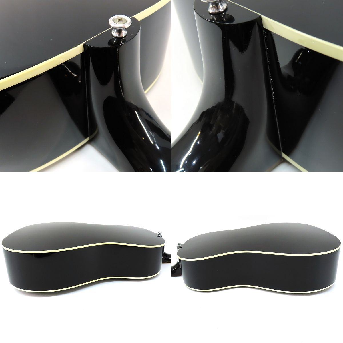 Gibson J-45 ADJ エボニー ブラック ギブソン カスタムショップ Gibson Custom Shop Modern Collection J-45 Custom (Ebony