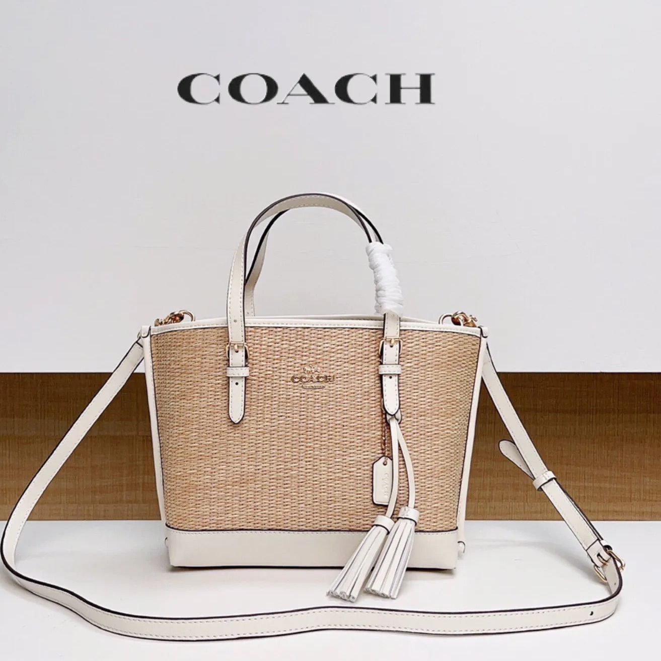 コーチ モリーストロートート25 かごバッグ 公式】コーチアウトレット