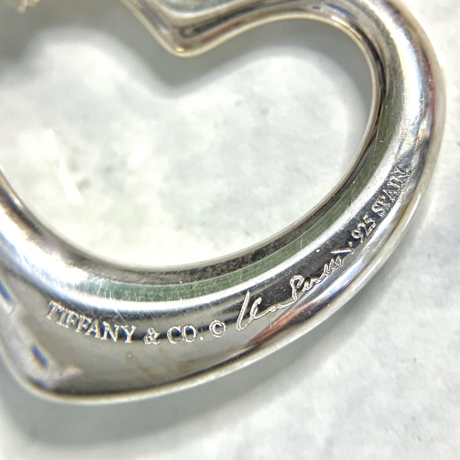 上美品⭐️TIFFANY&Co.ティファニー】 オープンハートネックレス