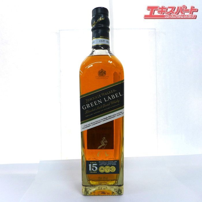 未開栓 JOHNNIE WALKER ジョニーウォーカー GREEN LABEL