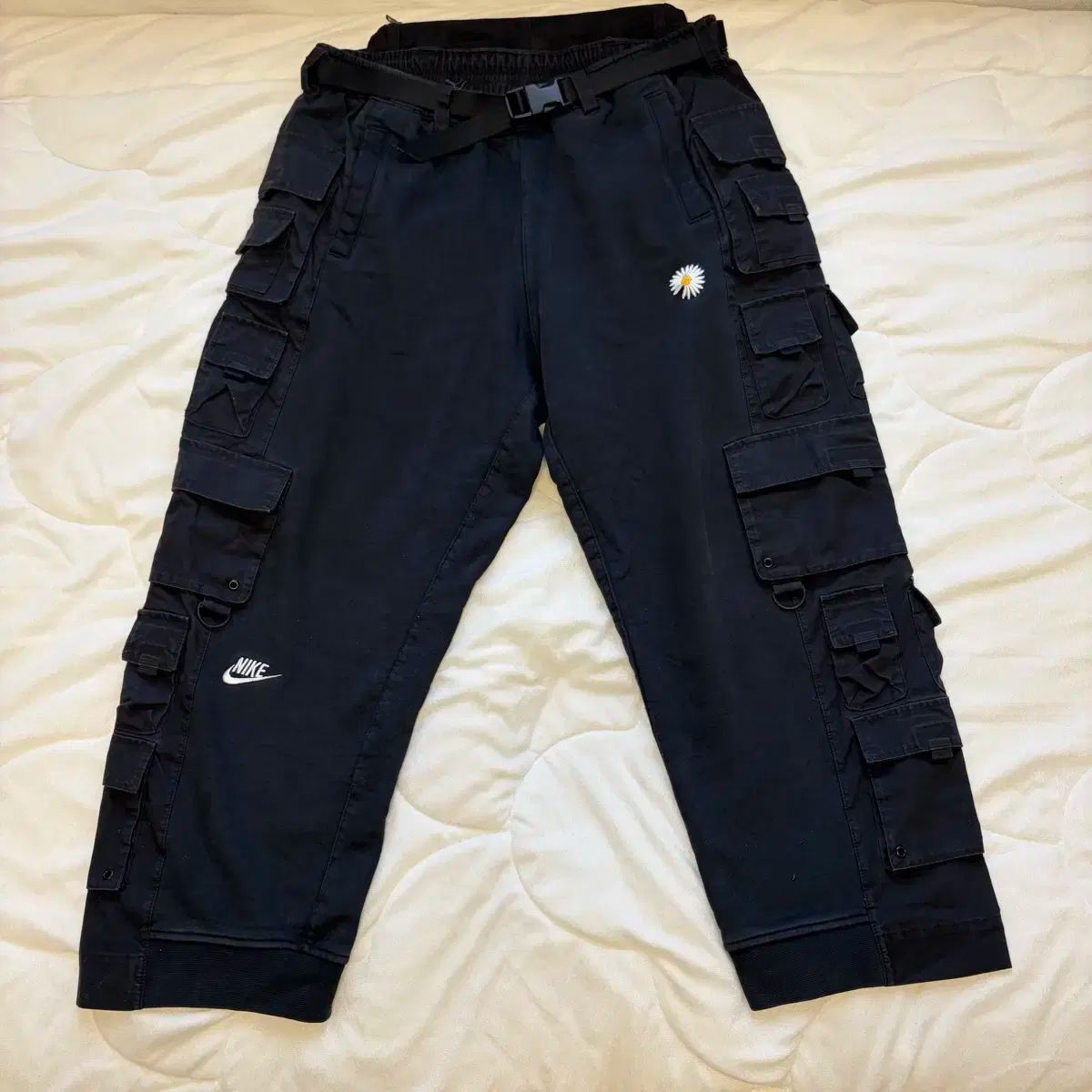 S NIKE PEACEMINUSONE ワイド パンツ ブラック