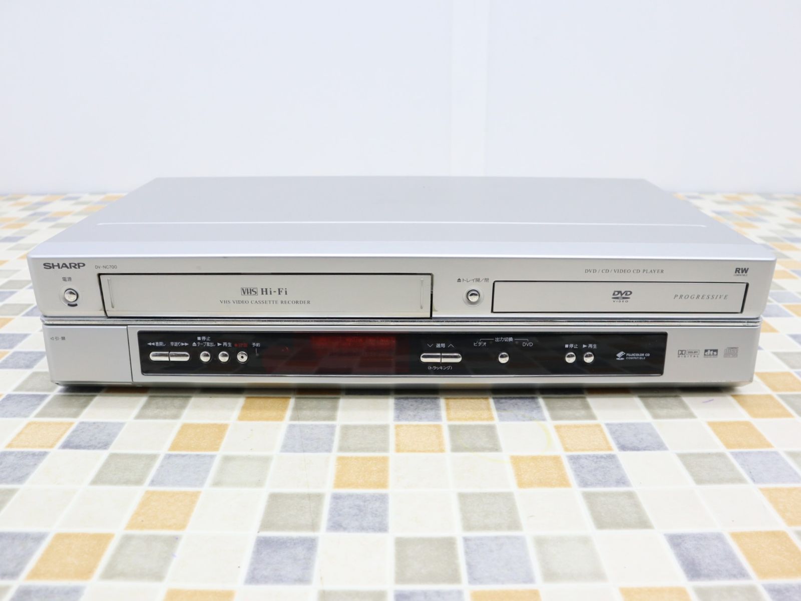 DVDビデオプレーヤーシャープDV-NC700ジャンク - レコーダー