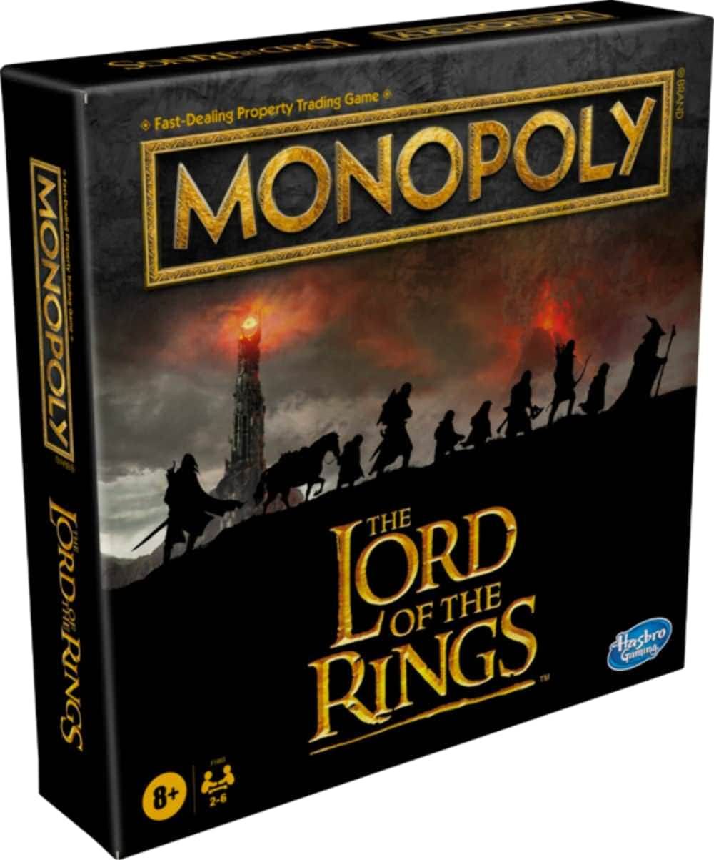アウトレット品 ボードゲーム モノポリー The Lord of The Rings Edition 輸入版 輸入版 日本語 説明書なし 英語版 日本語説明書なし