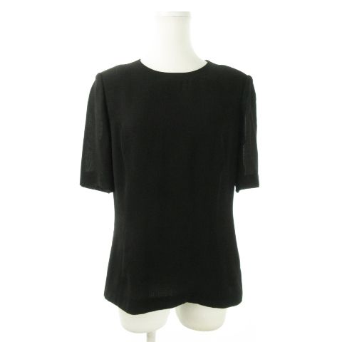 ジバンシィ GIVENCHY HI FORMAL セットアップ 上下 3点セット ジャケット ノーカラー ブラウス 半袖 スカート ミモレ ロング  ブラックフォーマル 10 M 黒 ブラック /AO1 □GY18 - メルカリ