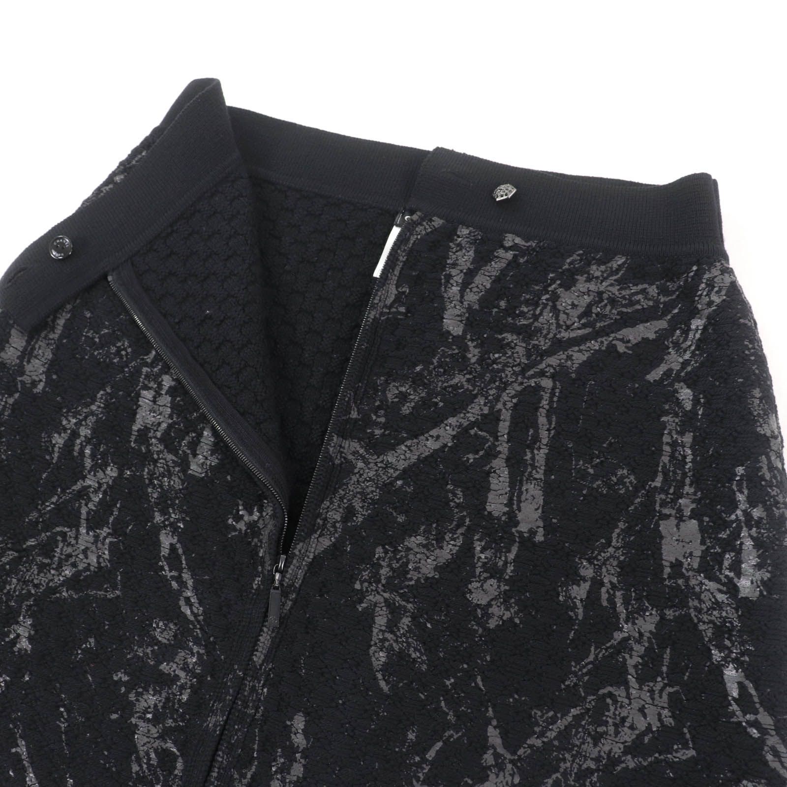 美品☆CHANEL シャネル P42496K04282 ウール100％ ビジューココ