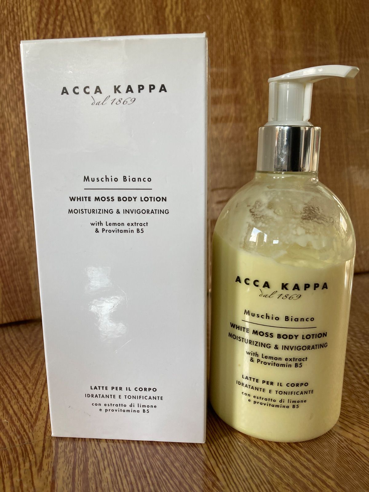 箱入未使用品！ ACCA KAPPA アッカカッパ ホワイトモスボディローション 300ml - メルカリ