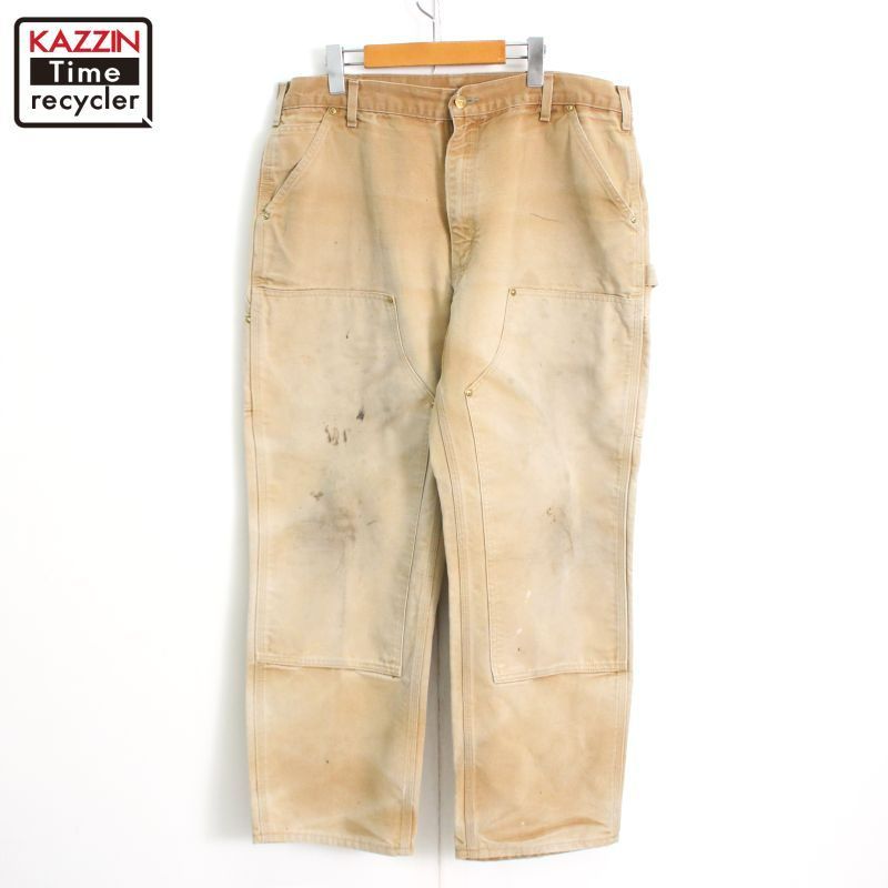 00s Carhartt ダブルニー BRN ダック ペインターパンツ メンズ 表記30×30サイズ