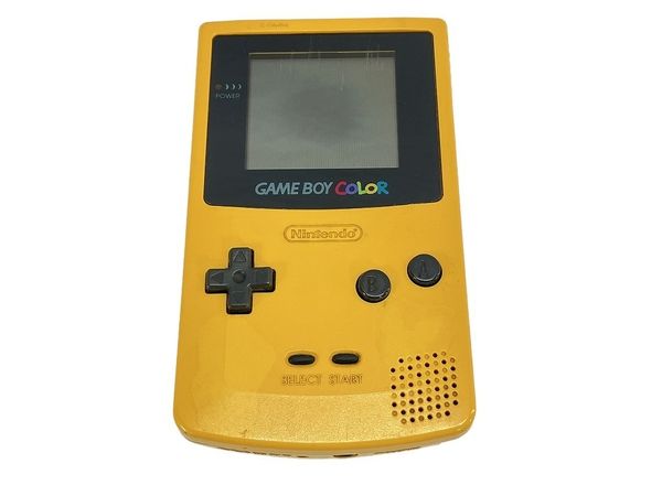 Nintendo GAME BOY COLOR CGB-001 ゲームボーイカラー イエロー ゲーム 