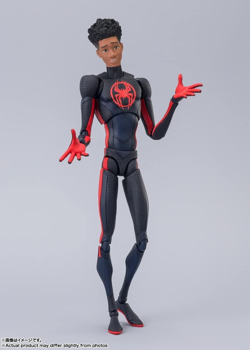 BANDAI SPIRITS(バンダイ スピリッツ) S.H.フィギュアーツ スパイダーマン:アクロス・ザ・スパイダーバース スパイダーマン(マイルス・モラレス) 約155mm ABS&PVC製 塗装済み可動フィギュア