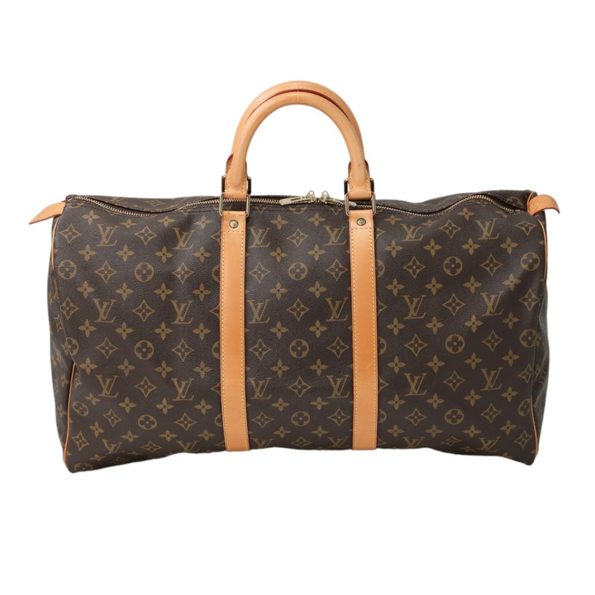 ルイヴィトン M41426 モノグラム キーポル50 旅行かばん ボストンバッグ LOUIS VUITTON ブラウン