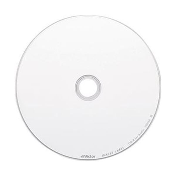 まとめ JVC 音楽用CD-R 80分1-48倍速対応 ホワイトワイドプリンタブル スピンドルケース AR80FP50SJ2 1パック 50枚 ×5セット