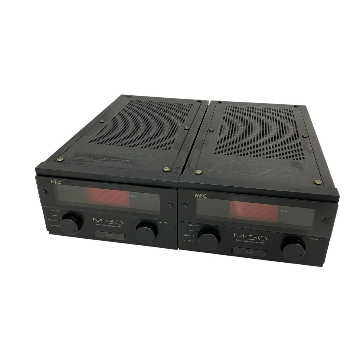 NEC M-50 モノラルパワーアンプ 音響機材 オーディオ 現状品 ジャンク S10094078