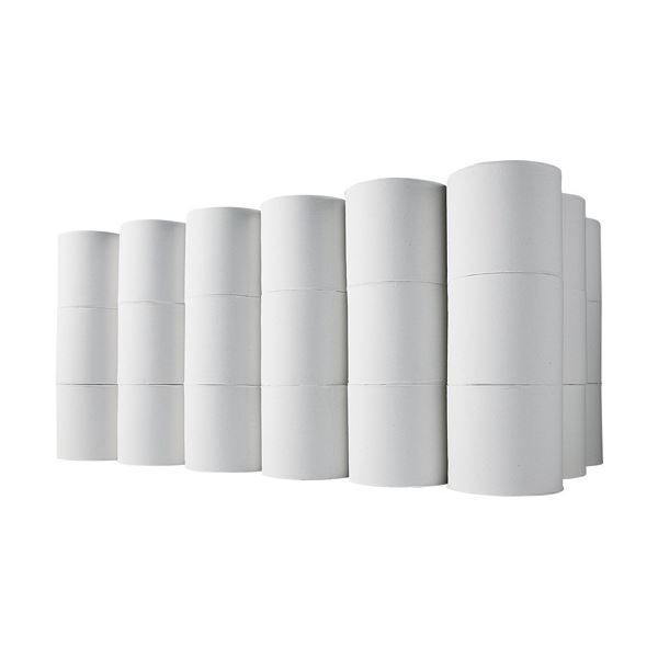 TANOSEE トイレットペーパー無包装 シングル 芯なし 150m 1ケース 48ロール