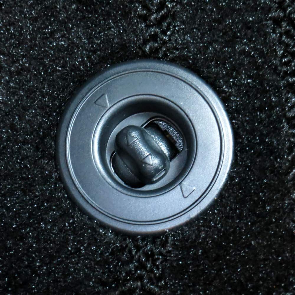 【新作到着!!】 クオーレ カーマット フロアマット トヨタ マークX 130系 2WD < 後期用 > ブラック 生産 滑り止め形状 車用 マット