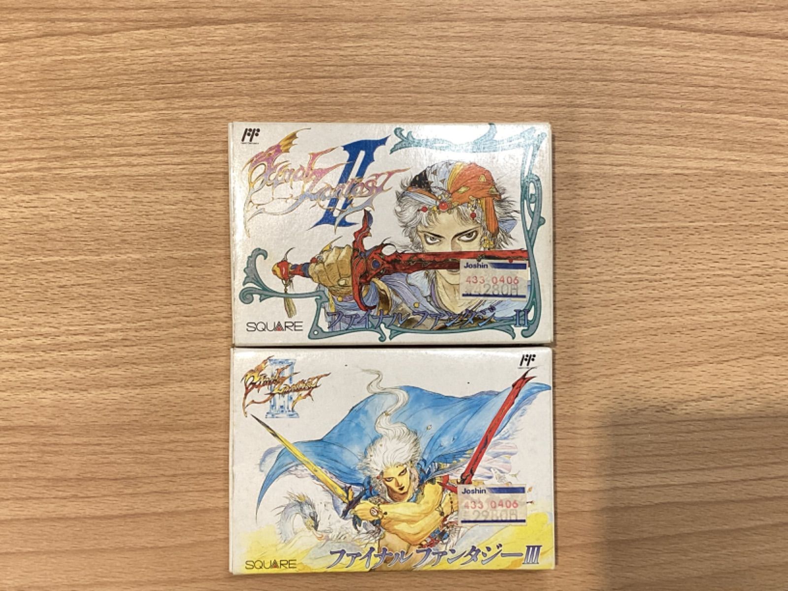 TA4 ファミコンカセット ファイナルファンタジーⅡ ファイナルファンタジーⅢ