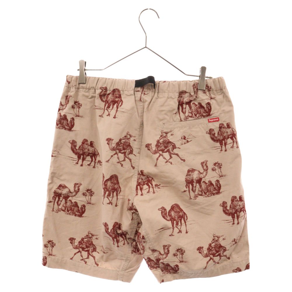 SUPREME (シュプリーム) 12SS Camel Belted Shorts キャメル