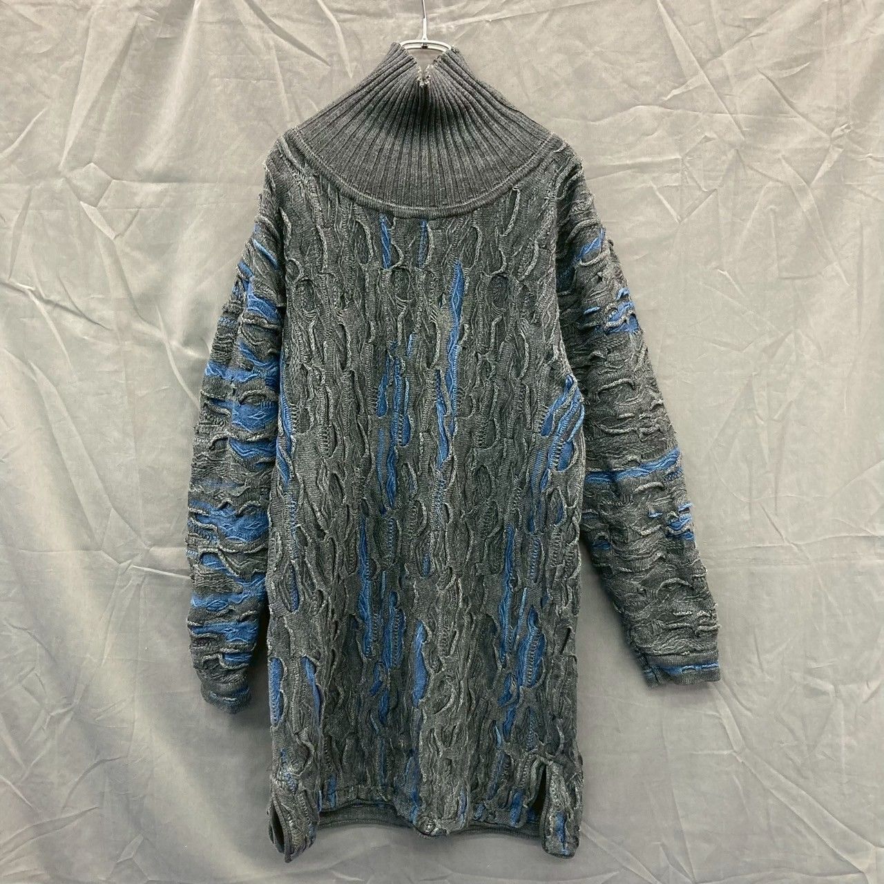 COOGI BLUES クージー 3Dニットワンピース タートルネック