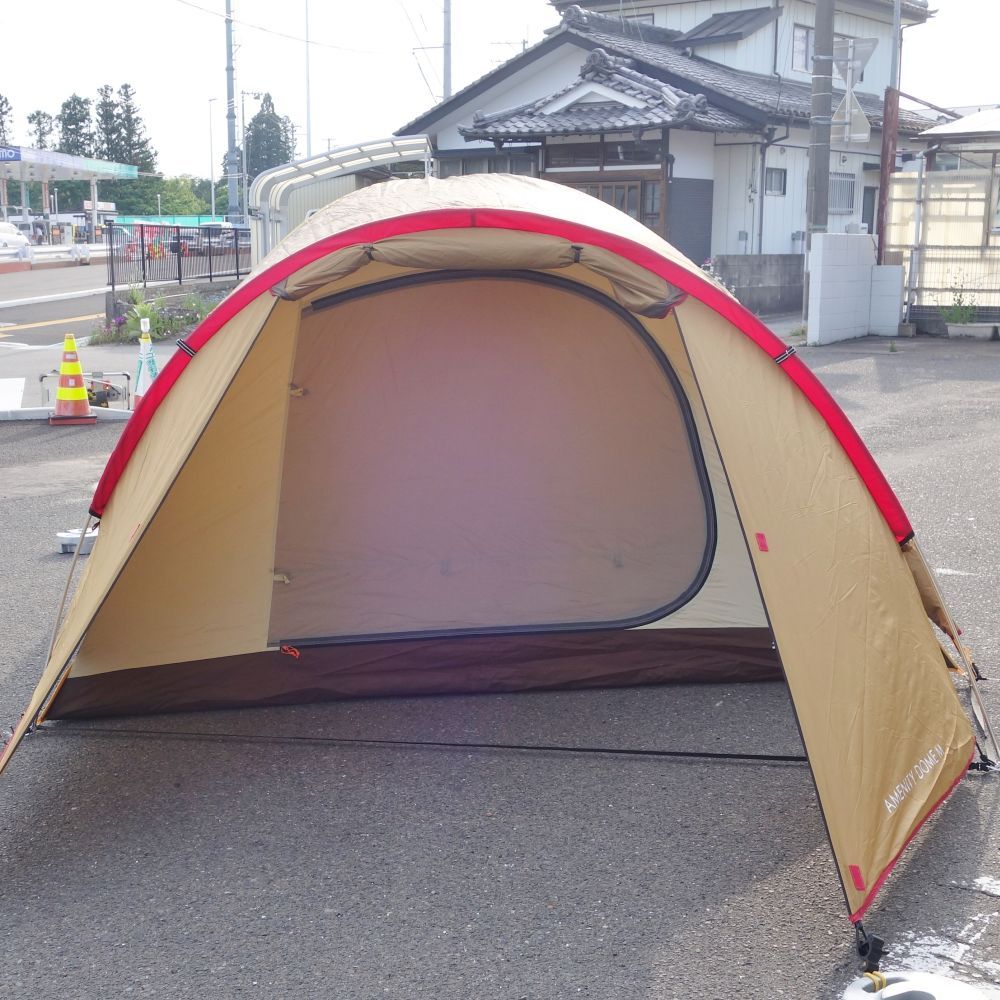 スノーピークアメニティドームM 別売フロアマット、アップライトポール