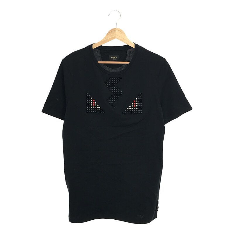 【希望価格にて販売します！】フェンディ　モンスターアイ　半袖Tシャツ　52 FENDI（フェンディ） モンスター ジップ ブランドオフ コットン 半袖T トップス