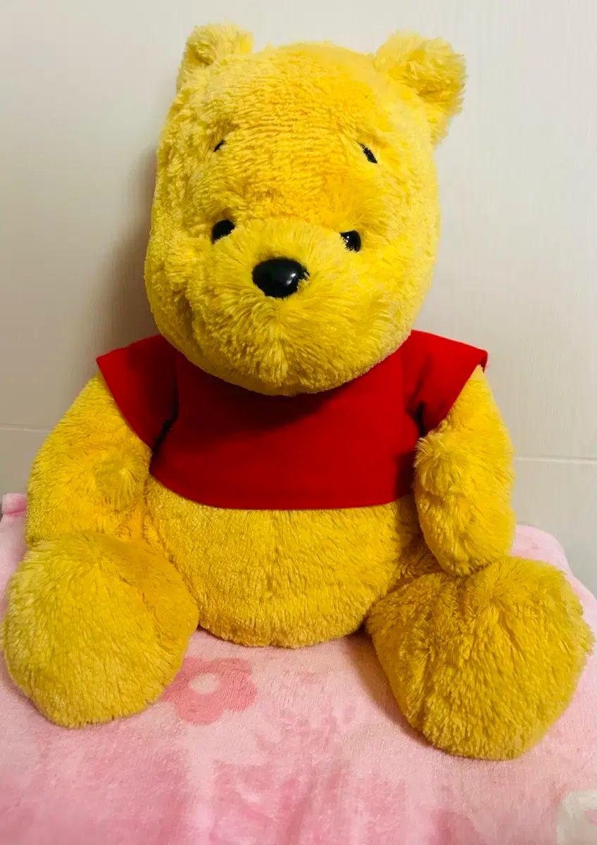 1970年代頃　ビッグサイズ　プーさん　ぬいぐるみ　ビンテージ ビンテージくまのプーさん人形/くまのプーさん/くまのプーさんヘッド