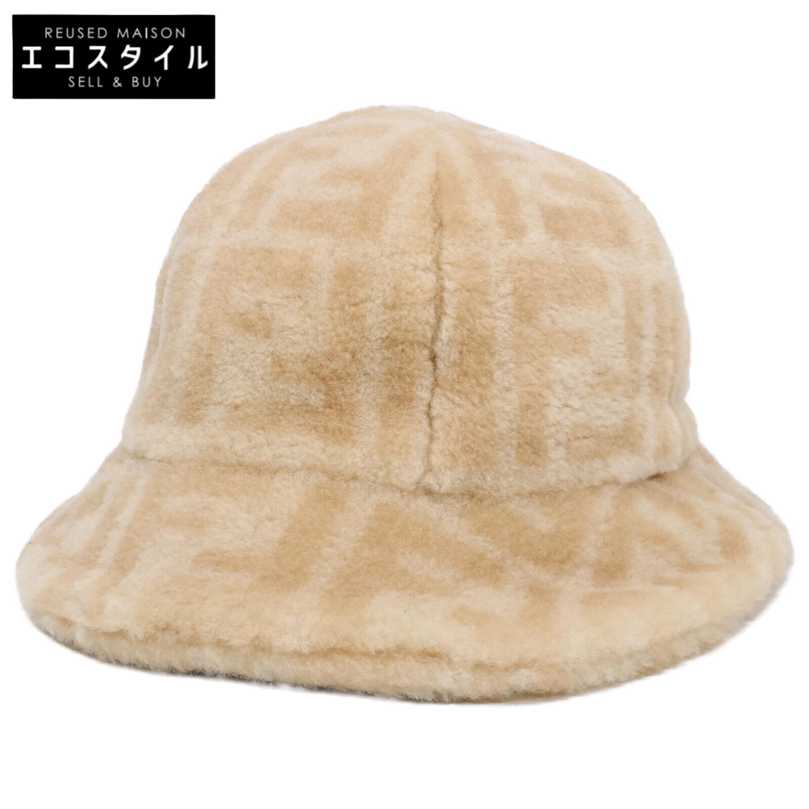【在庫あり】 FENDI フェンディ 【美品/国内正規】FXQ632 AIX8 FFロゴ 帽子
