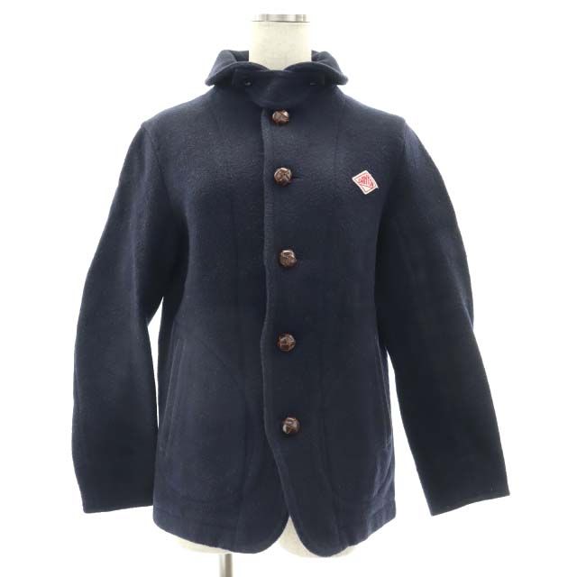 DANTON ダントン ウールモッサ ノーカラージャケット36ネイビー 楽天市場】ダントン/DANTON ウールモッサノーカラージャケット