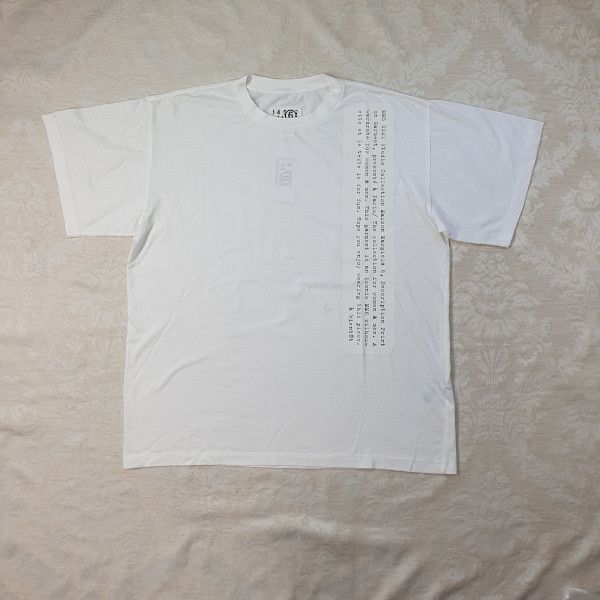 2024品質保証MM6MaisonMargielaクロップドTシャツ白Sｻｲｽﾞ Tシャツ(半袖/袖なし)