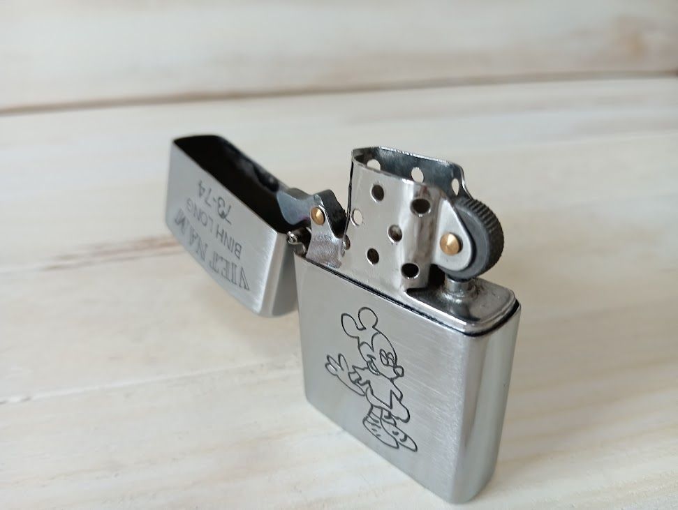 ベトナムジッポ zippo ミッキーマウス ディズニー タバコ 煙草 