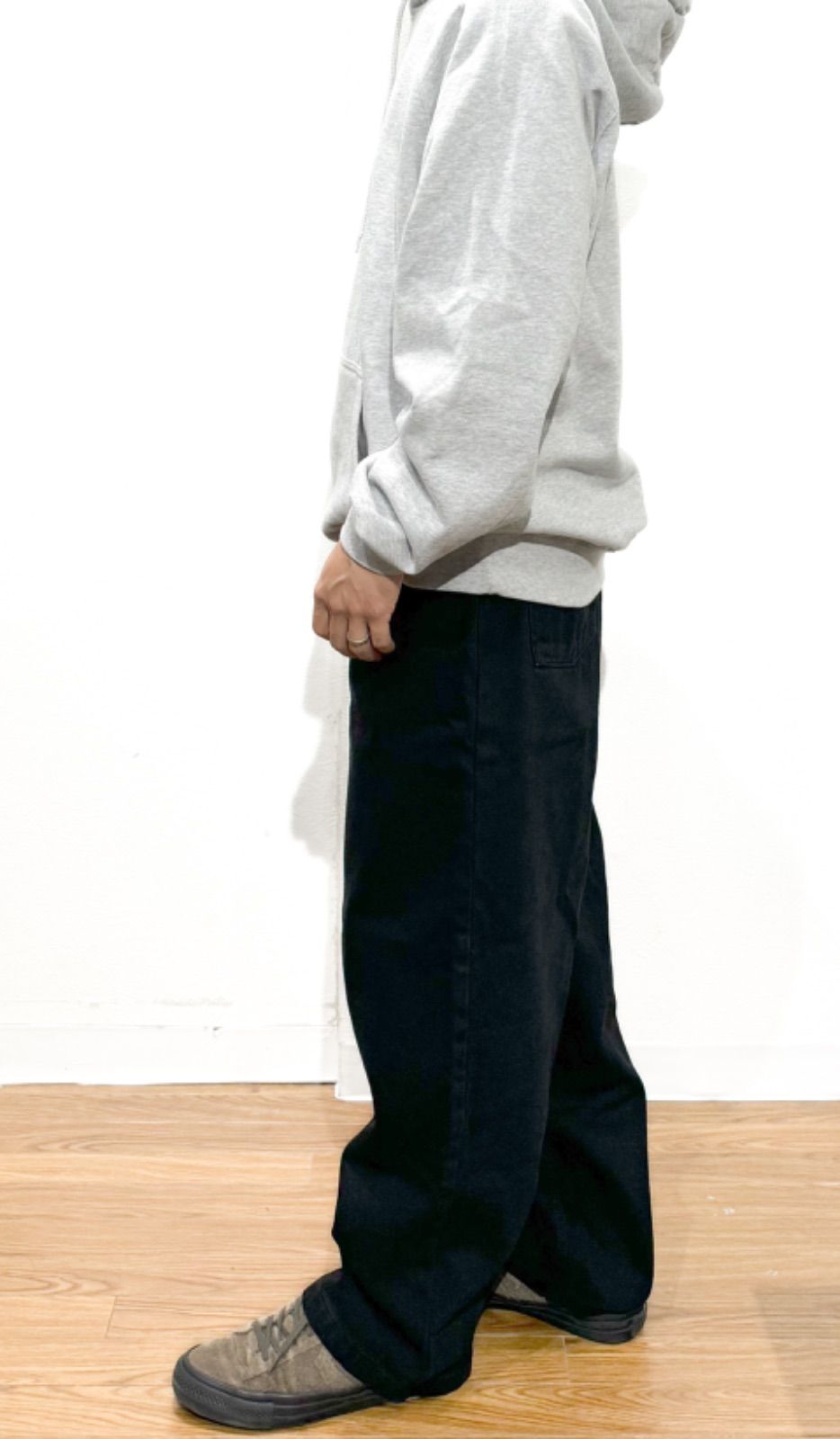 POLAR SKATE CO. (ポーラー) BIG BOY PANTS Pitch Black    S / M