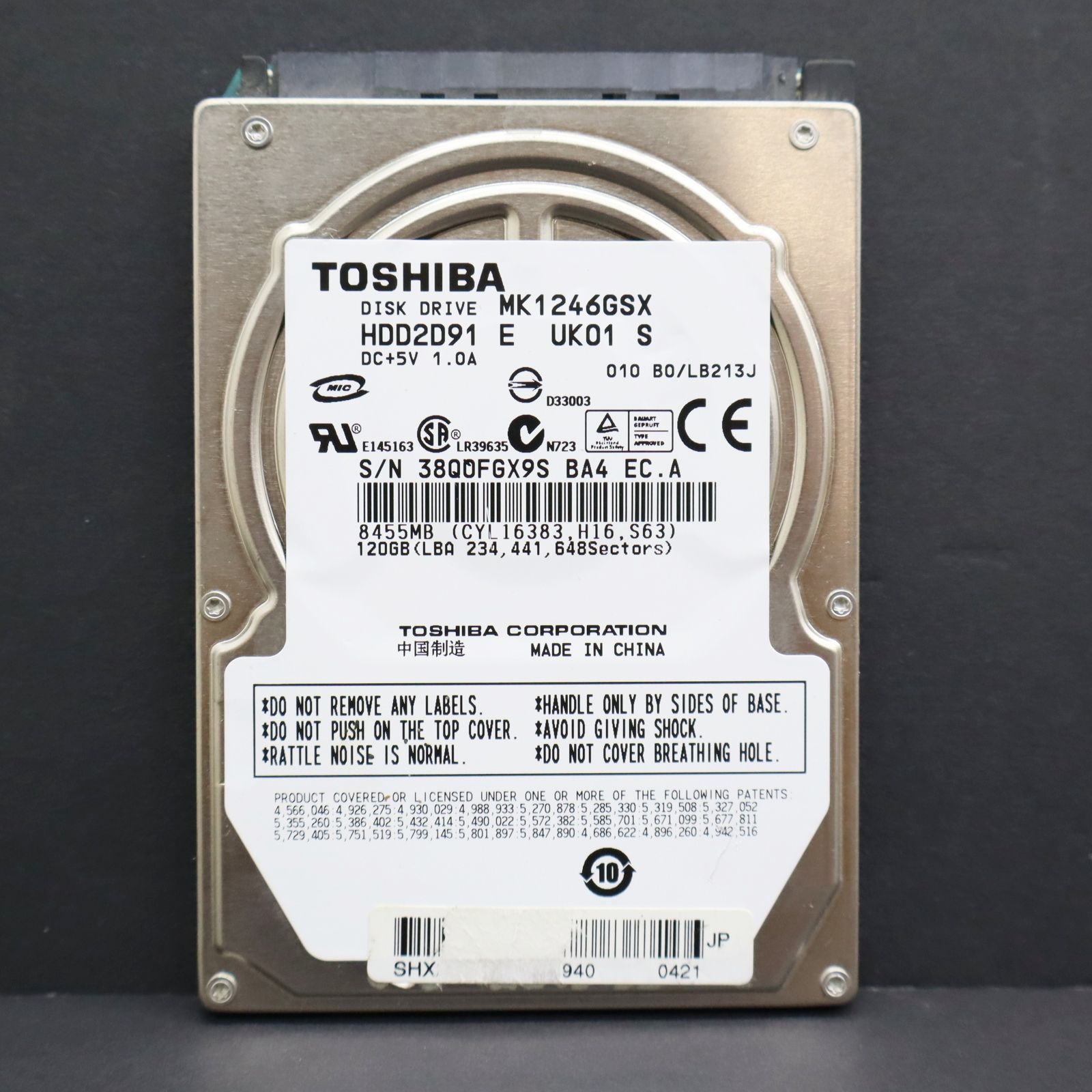 ✨4個セット✨HDD 2000GB✨大容量2TB✨2.5インチ✨11-02 ハードディスク 2TB×2個 2.5TB×2個 計4個セット ケース付 【公式通販】