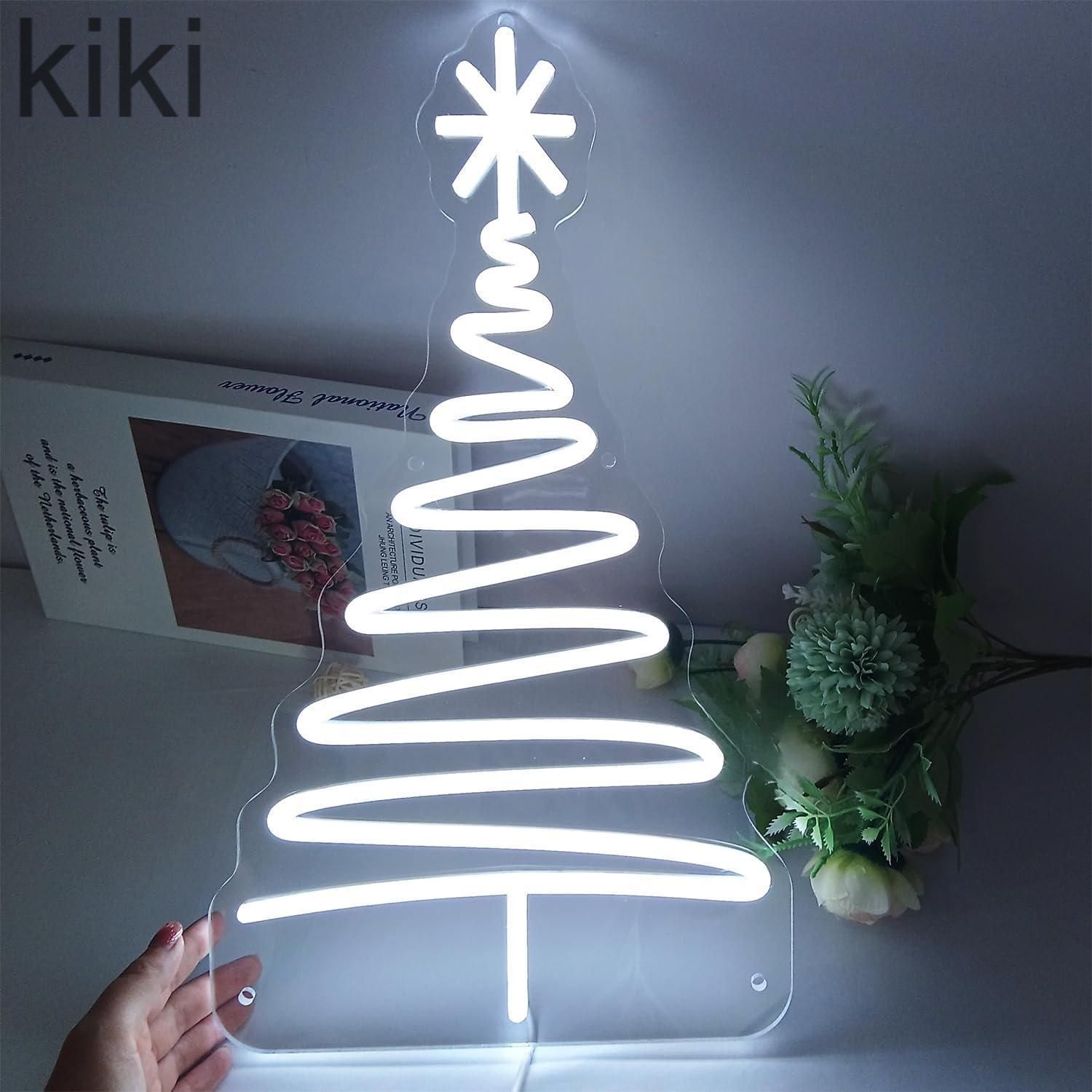 新品未使用ネオンサイン ネオンイト ネオン 管 おしゃれ LED Merry Christmas 照明 20*40cm DD1392
