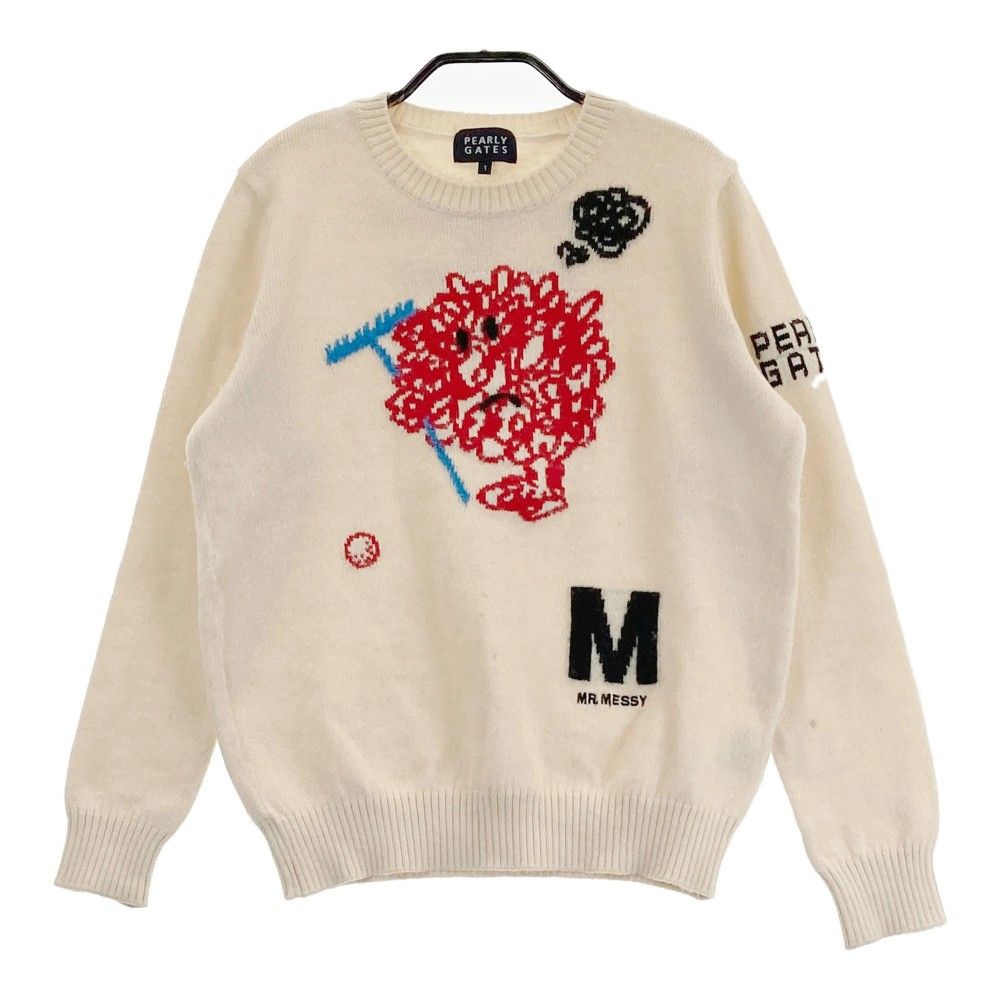 PEARLY GATES 星柄セーター サイズ6 中古 レディース パーリーゲイツ