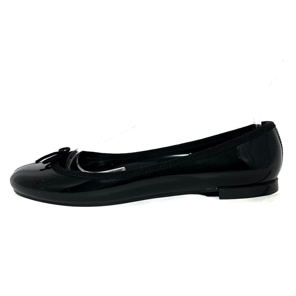 repetto(レペット) フラットシューズ 38 レディース - 黒 リボン