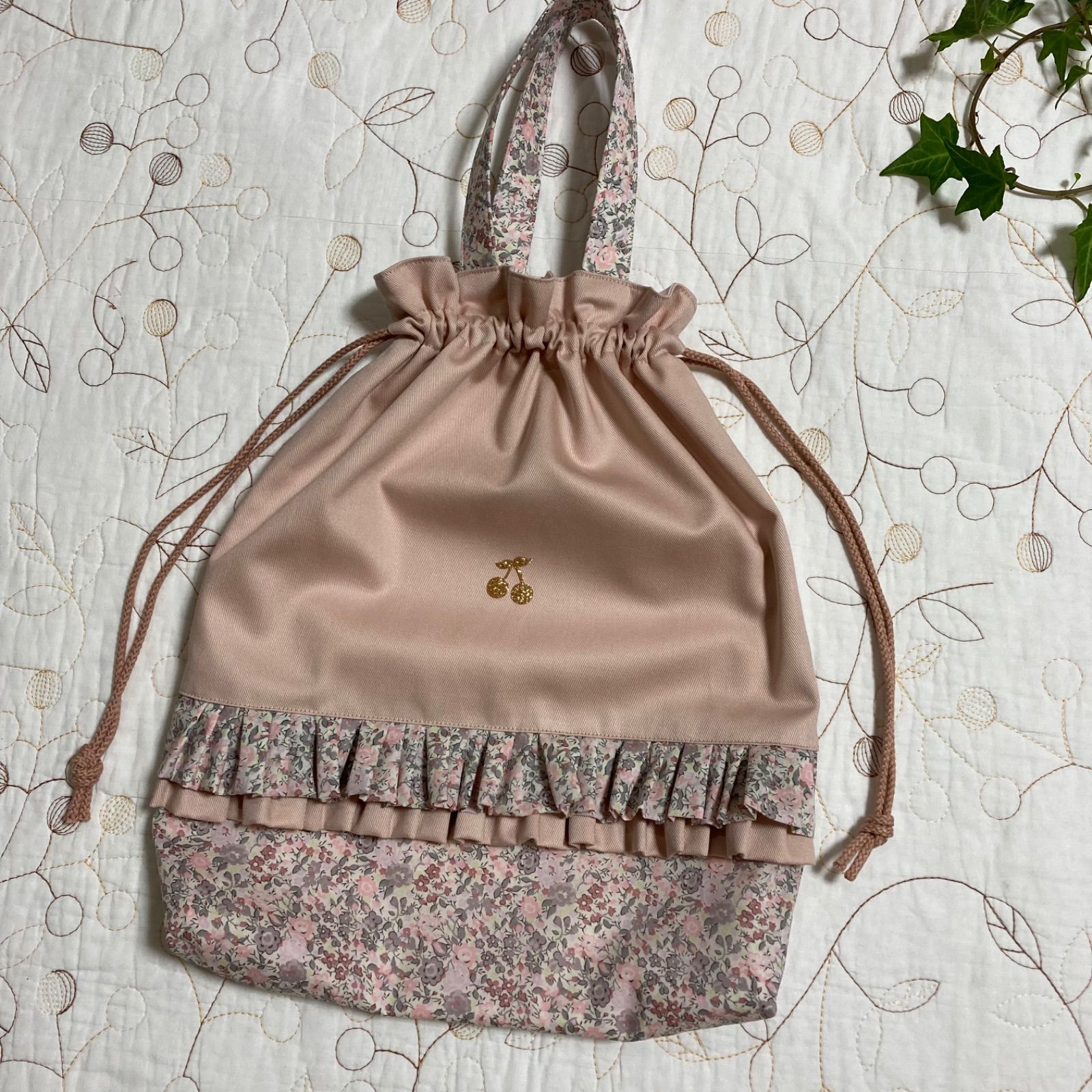 リバティ レッスンバッグ 上履入れ お着替袋 3点 エマアンドジョー