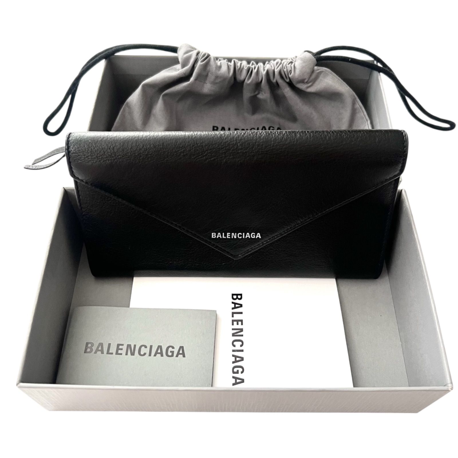 美品✨ BALENCIAGA財布 バレンシアガ長財布 ペーパー