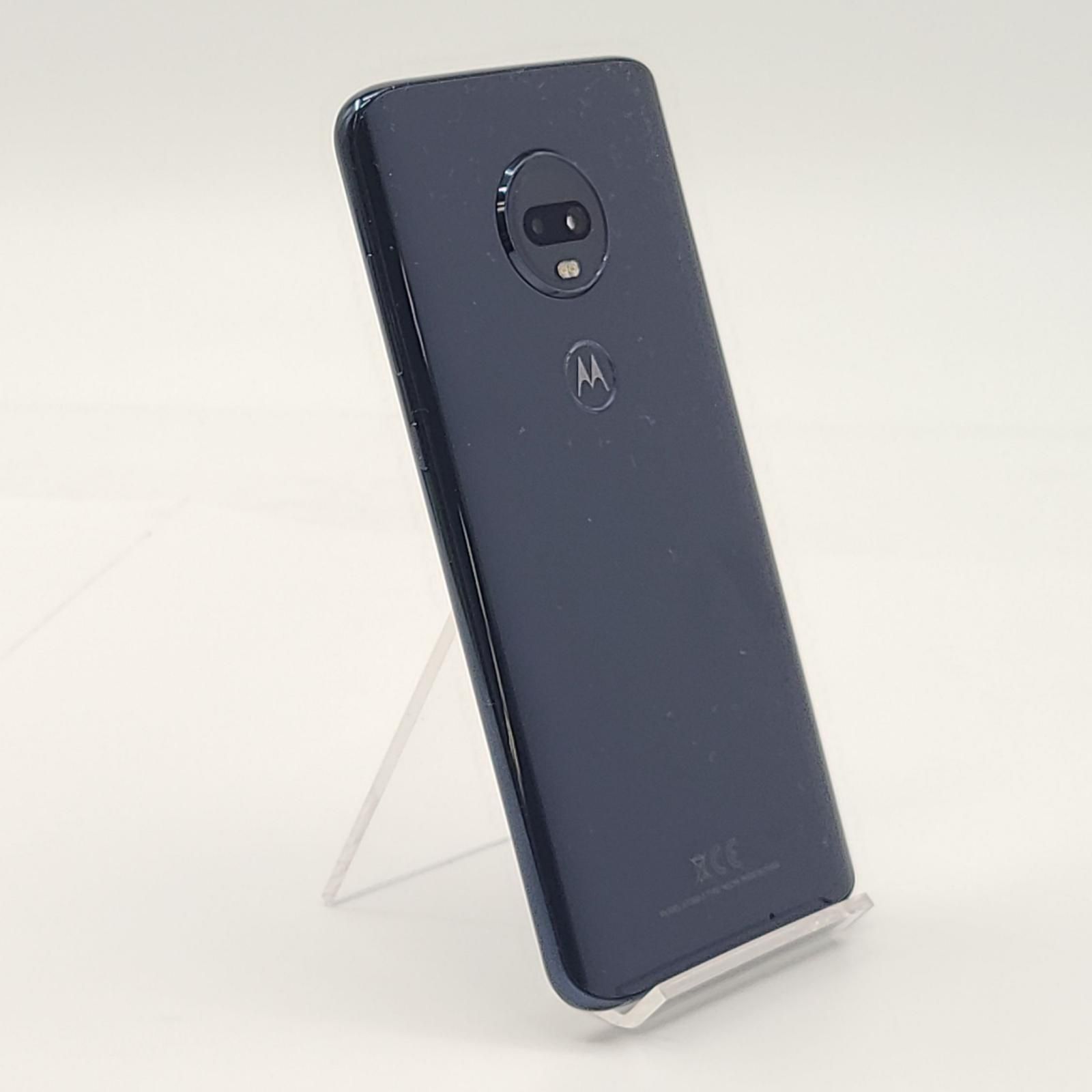【全額返金保証】【最速発送】Motorola moto g G7 Plus 64GB ディープインディゴ 動作確認済