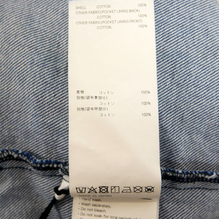 WTAPS ダブルタップス 国内正規 24SS WCPO 02 SHIRT LS COTTON DENIM