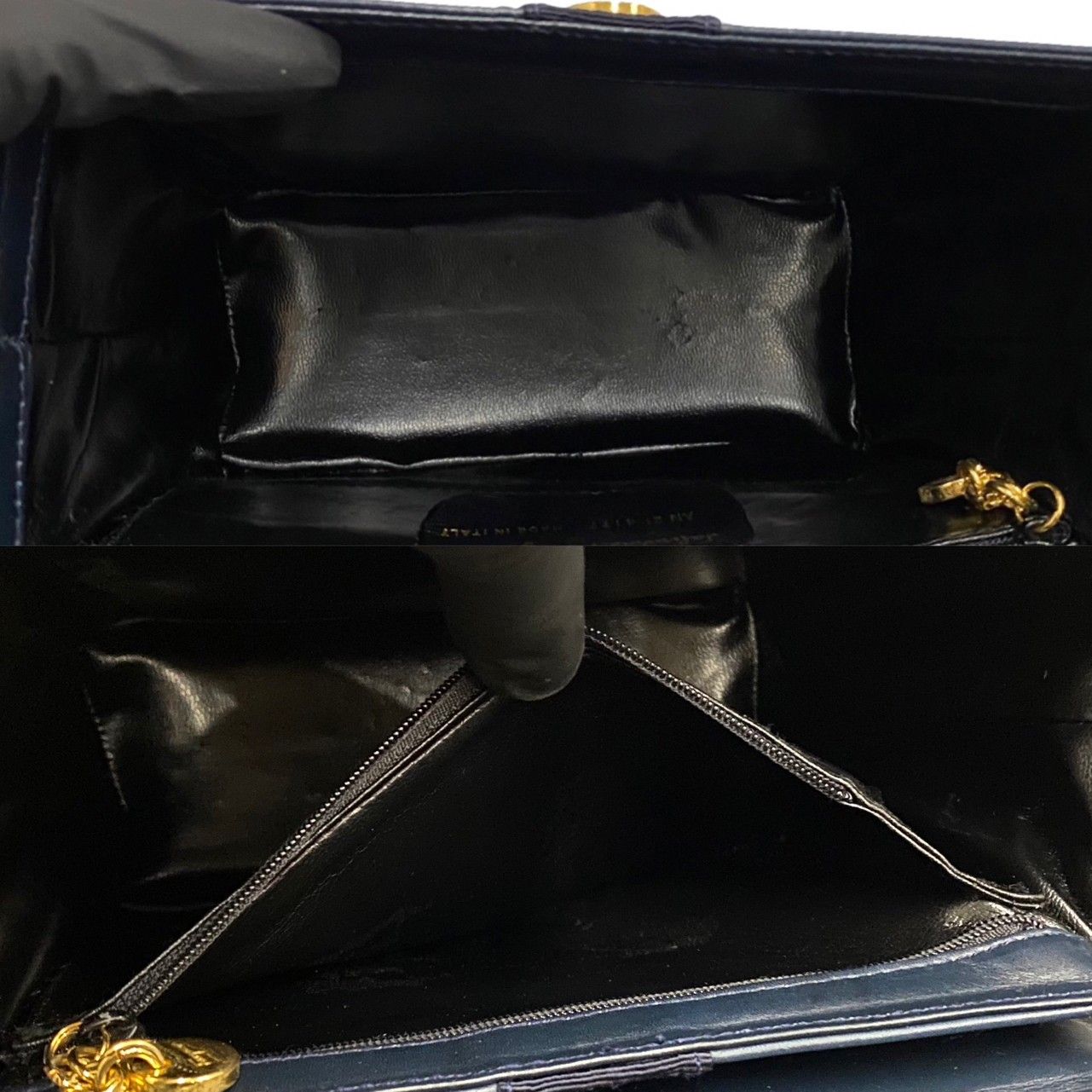 暖色系 極美品 保存袋付 サルバトーレフェラガモ ヴァラリボン レザー