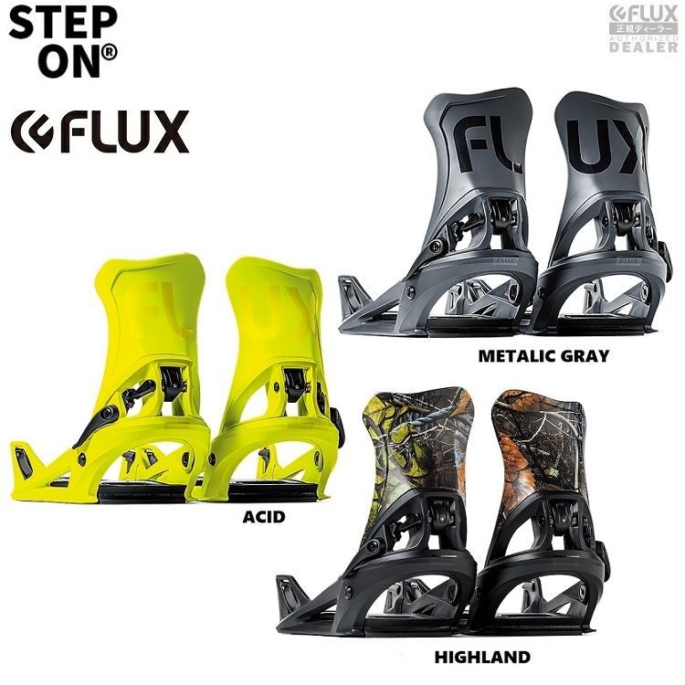 FLUX BINDING STEP ON BINDING フラックス ステップオン バインディング 2026 FLUX日本 保証書付 バインディング 25-26 MENS-LADYS