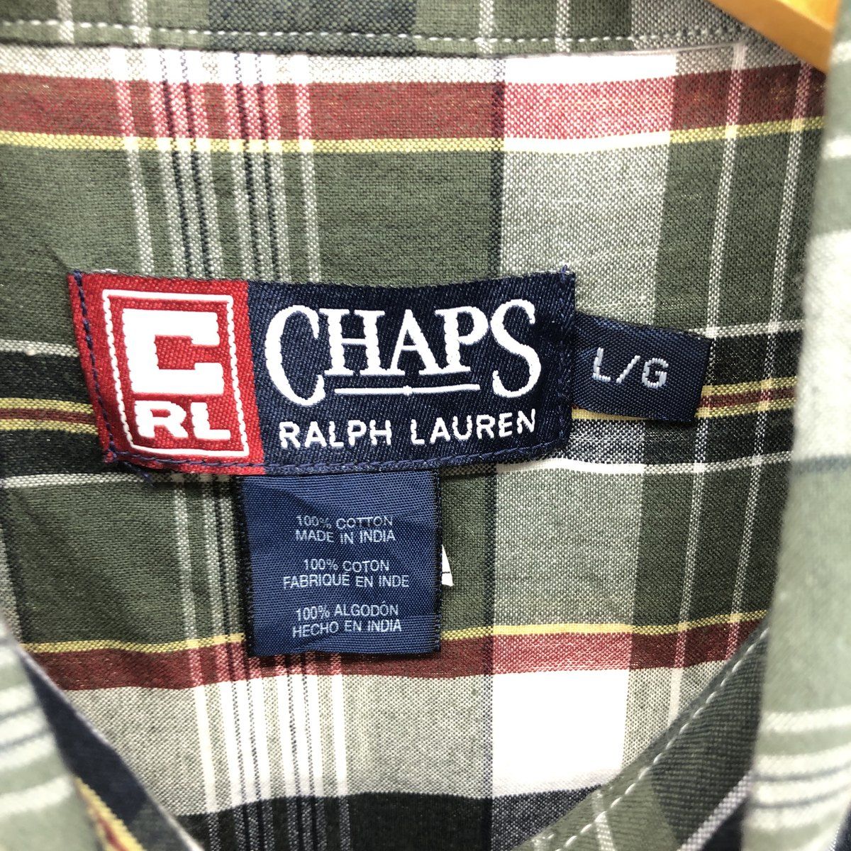 古着 90年代 ラルフローレン Ralph Lauren CHAPS チャップス