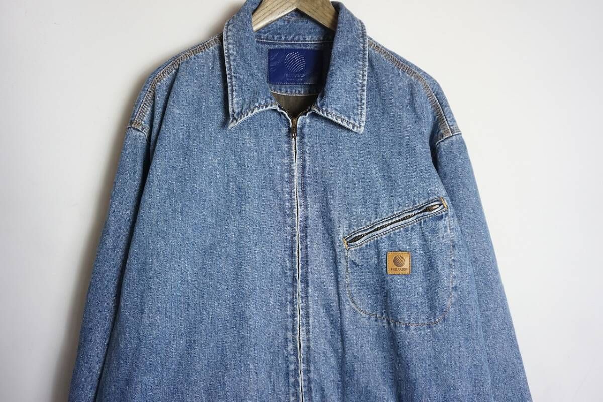 美品 21AW HELLRAZOR ヘルレイザー DENIM TRUCKER JACKET WASH 美品 21AW HELLRAZOR ヘルレイザー DENIM TRUCKER JACKET WASH