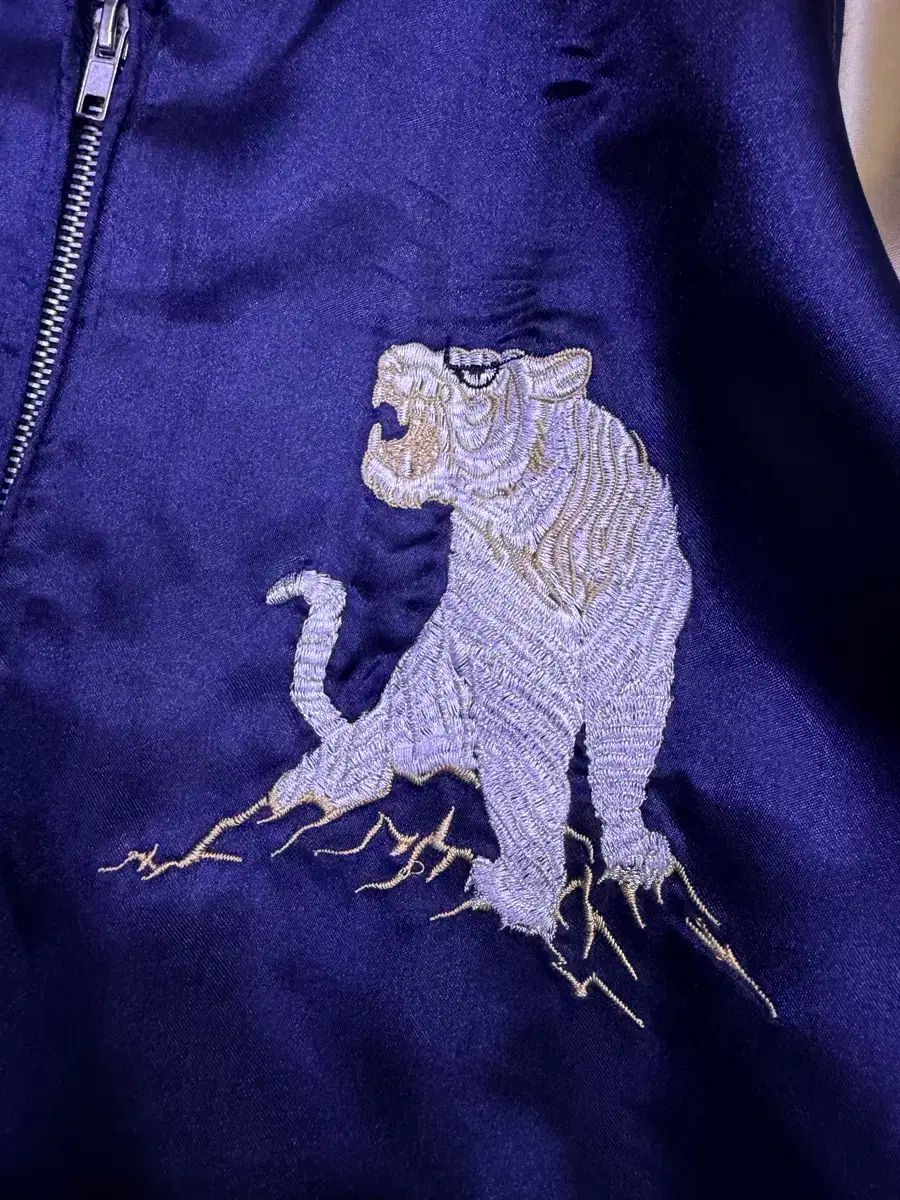 コストパフォーマンスの良い オリエンタル Dragon Diffusion ドラゴンディフュージョン 用 虎 タイガー スカジャン ジャケット 3L 全国送料無料でお届け☆ 。