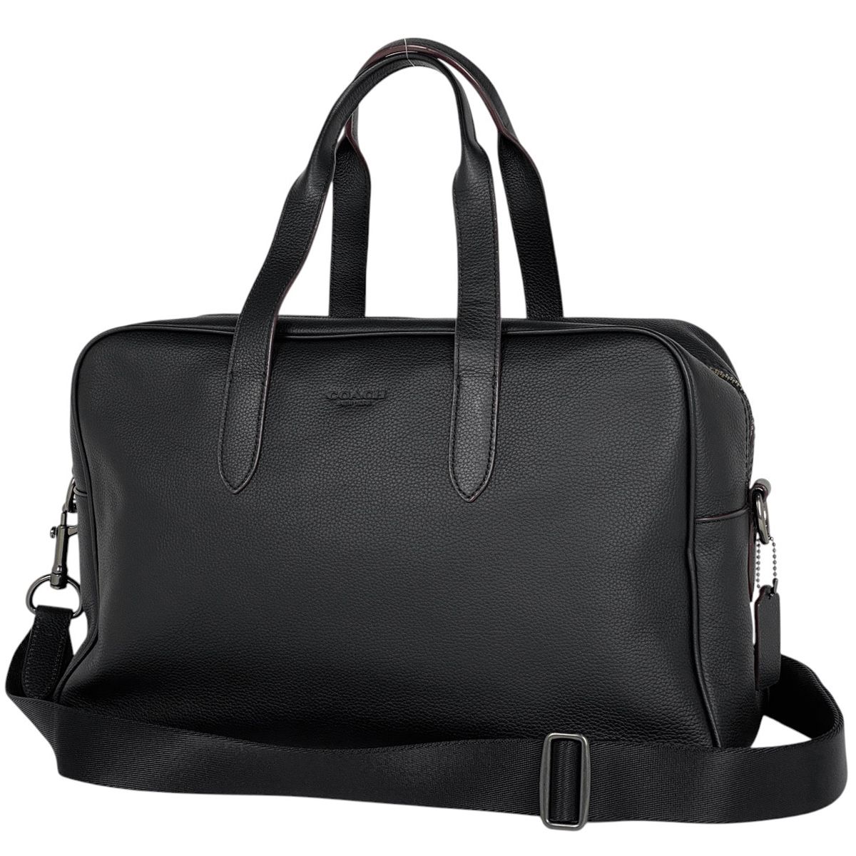 コーチ COACH メトロポリタン ソフト キャリーオール バッグ 2WAY ショルダーバッグ ハンドバッグ ビジネスバッグ レザー ブラック 40459 メンズ