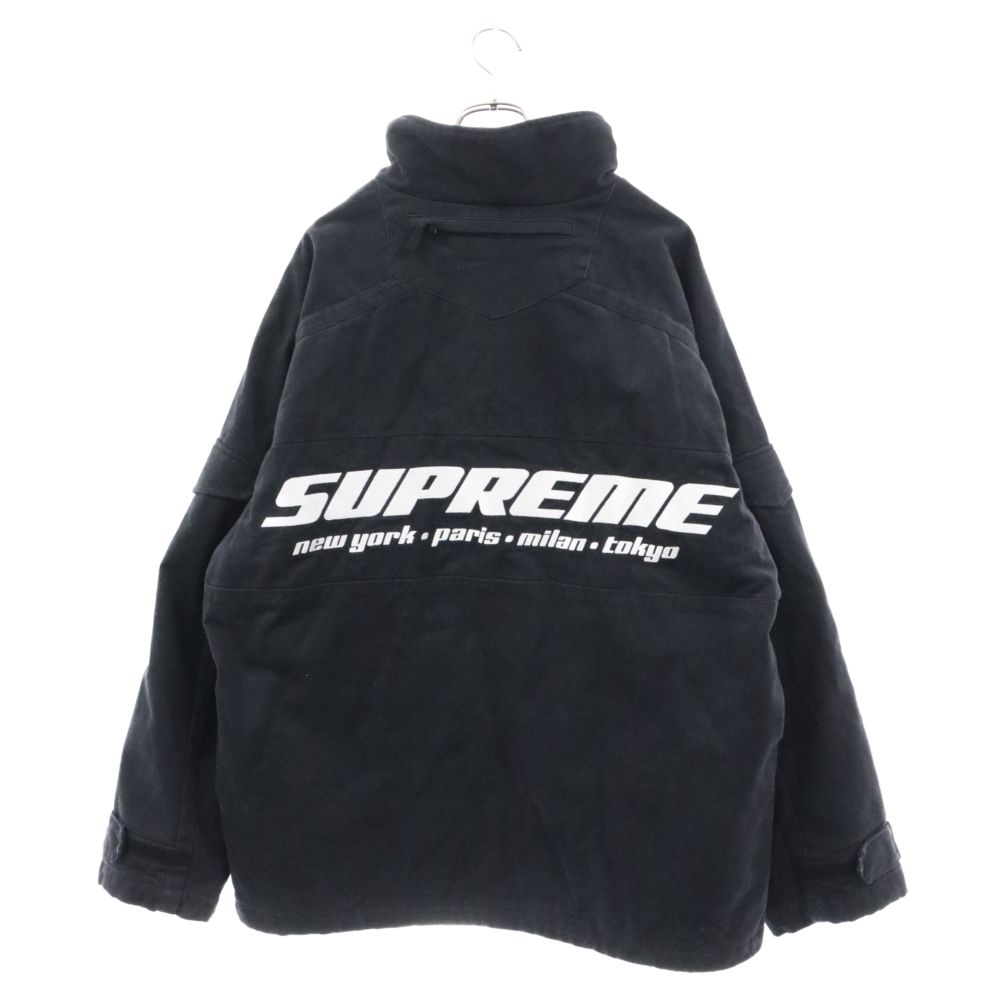 【良品】シュプリーム ロゴブラッシュドツイールジップジャケット 2025年最新】supreme brushed twill zip jacketの人気アイテム