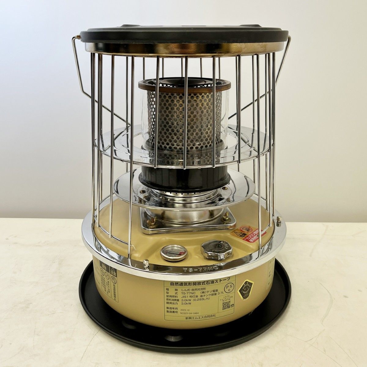 100％品質保障。 ◆◆アルパカプラス 丸形石油ストーブ アルパカプラス 2025年製 TS-77NC サンドベージュ