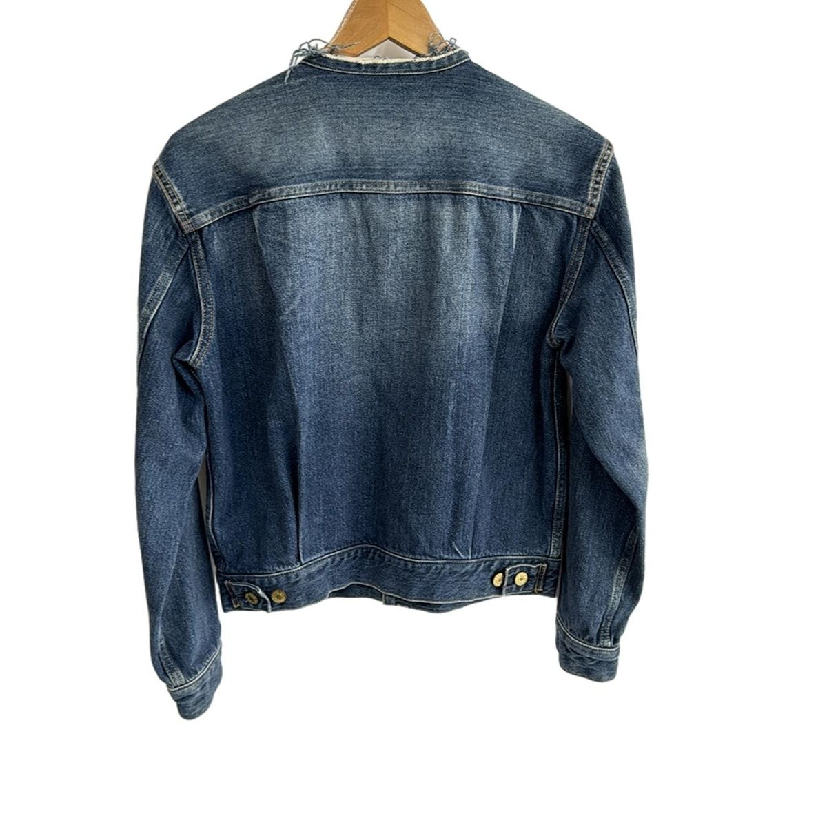 IENA イエナ Gジャン サイズ38 M レディース - ブルー 長袖 L ATELIER DENIME D IENA ダメージ加工 春 秋